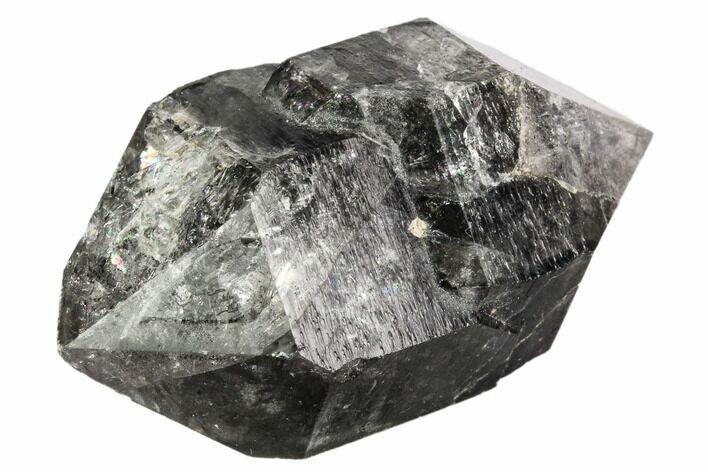 Double-Terminated Smoky Quartz Crystal - Tibet #104448